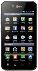 Black LG Optimus Black