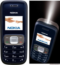 Black Nokia 1208