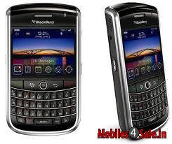 Black BlackBerry  9630