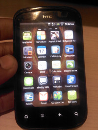 Black HTC Explorer