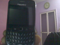 Black BlackBerry Curve 9300