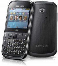 Metallic Black Samsung Chat 335