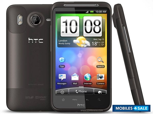 Black And Purple HTC Desire HD