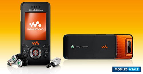 Black & Orange Sony Ericsson W580