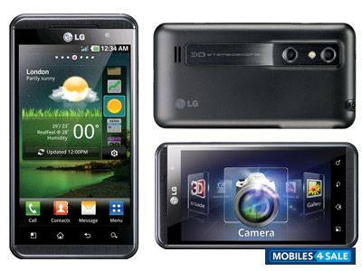 Black LG Optimus 3D