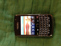 Black BlackBerry Bold 9700