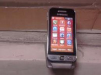 Silver Samsung GT-series GT-S5233S