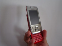 Red And Silver Nokia E66