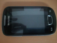 Black Samsung Galaxy Pop S5570