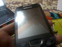 Black Samsung Galaxy Pop S5570