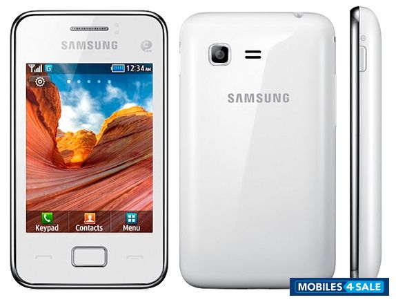 White Samsung Star 3 Duos