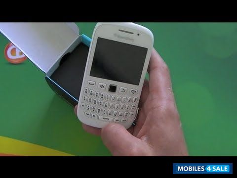 White BlackBerry Curve 9320