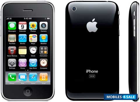 Black Apple iPhone 3GS