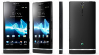 Black Sony Xperia SL