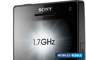 Black Sony Xperia SL