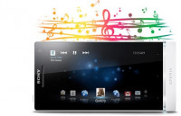 Black Sony Xperia SL