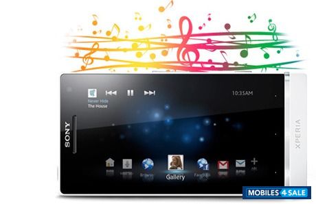 Black Sony Xperia SL