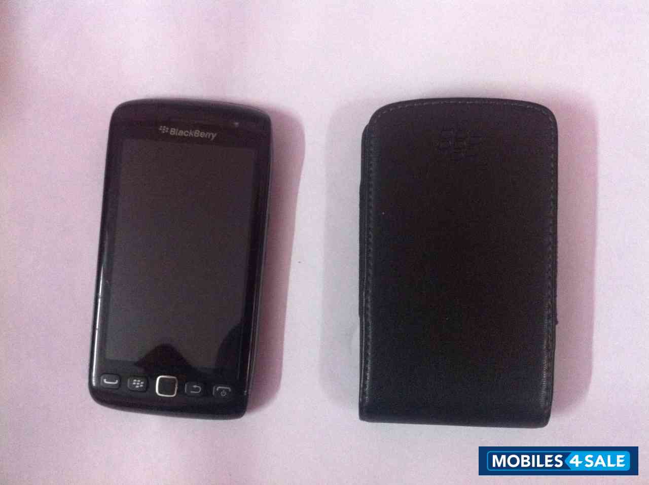 Black BlackBerry Torch 9860