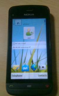 Black Nokia C5-03