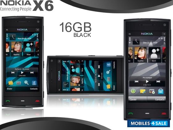 Black Nokia X6