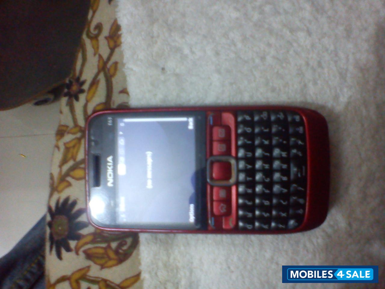 Red Nokia E63