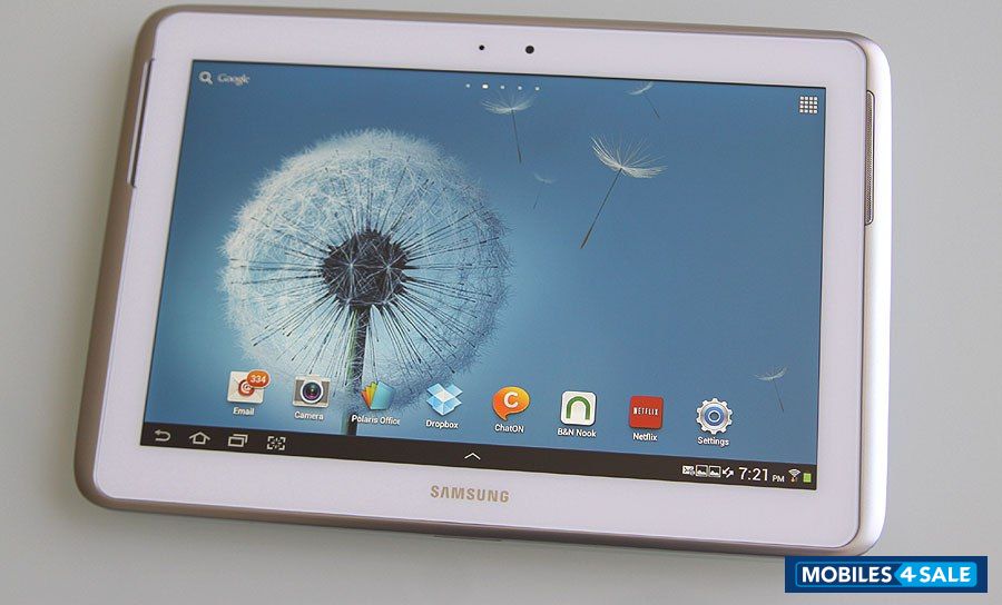 White Samsung Galaxy Note 800 Tab