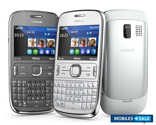 Dark Grey With Silver Nokia Asha 302