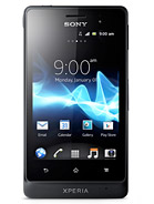 Black Sony Ericsson Xperia go