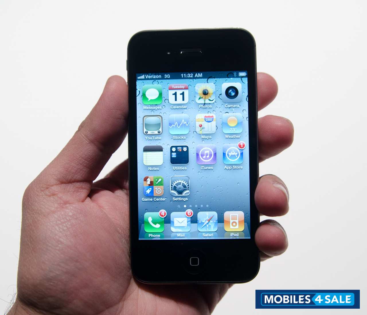 Black Apple iPhone 4S