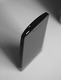 Black Sony Xperia S