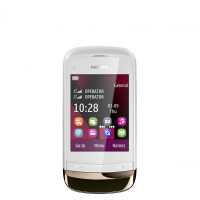 White Nokia C2-03