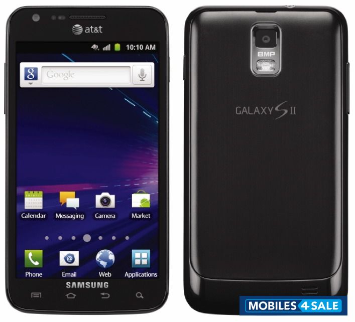 Black Samsung Galaxy S2 Skyrocket