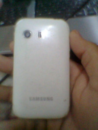 White Samsung Galaxy Y