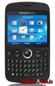 Black Sony Ericsson txt