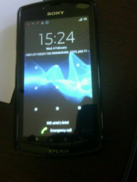 Black Sony Xperia neo L