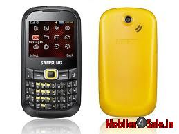 Black And Yellow Samsung CorbyTXT B3210