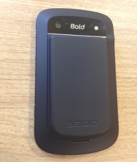 Black BlackBerry Bold 9900