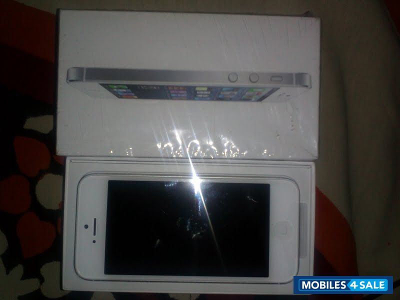 White Apple iPhone 5