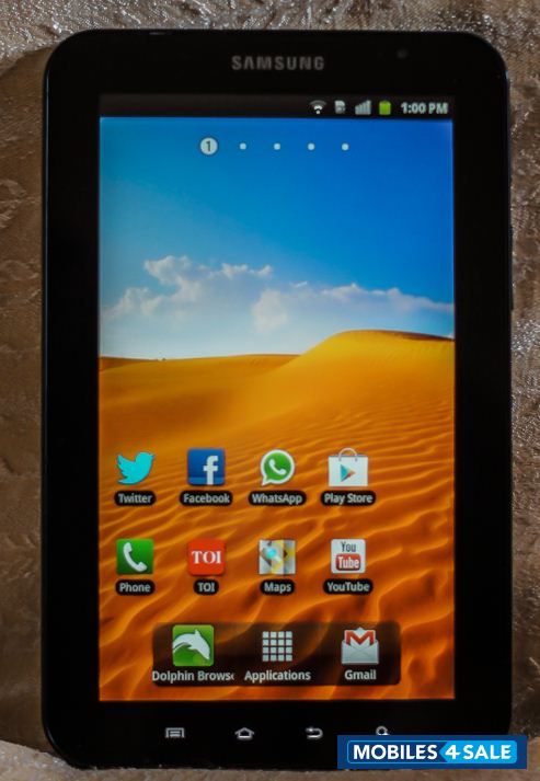 White Samsung Galaxy Tab P1000