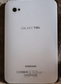 White Samsung Galaxy Tab P1000