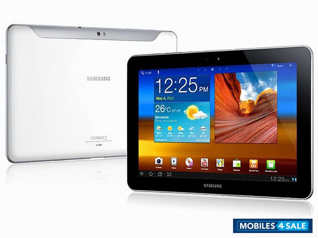 White Samsung Galaxy Tab P7500