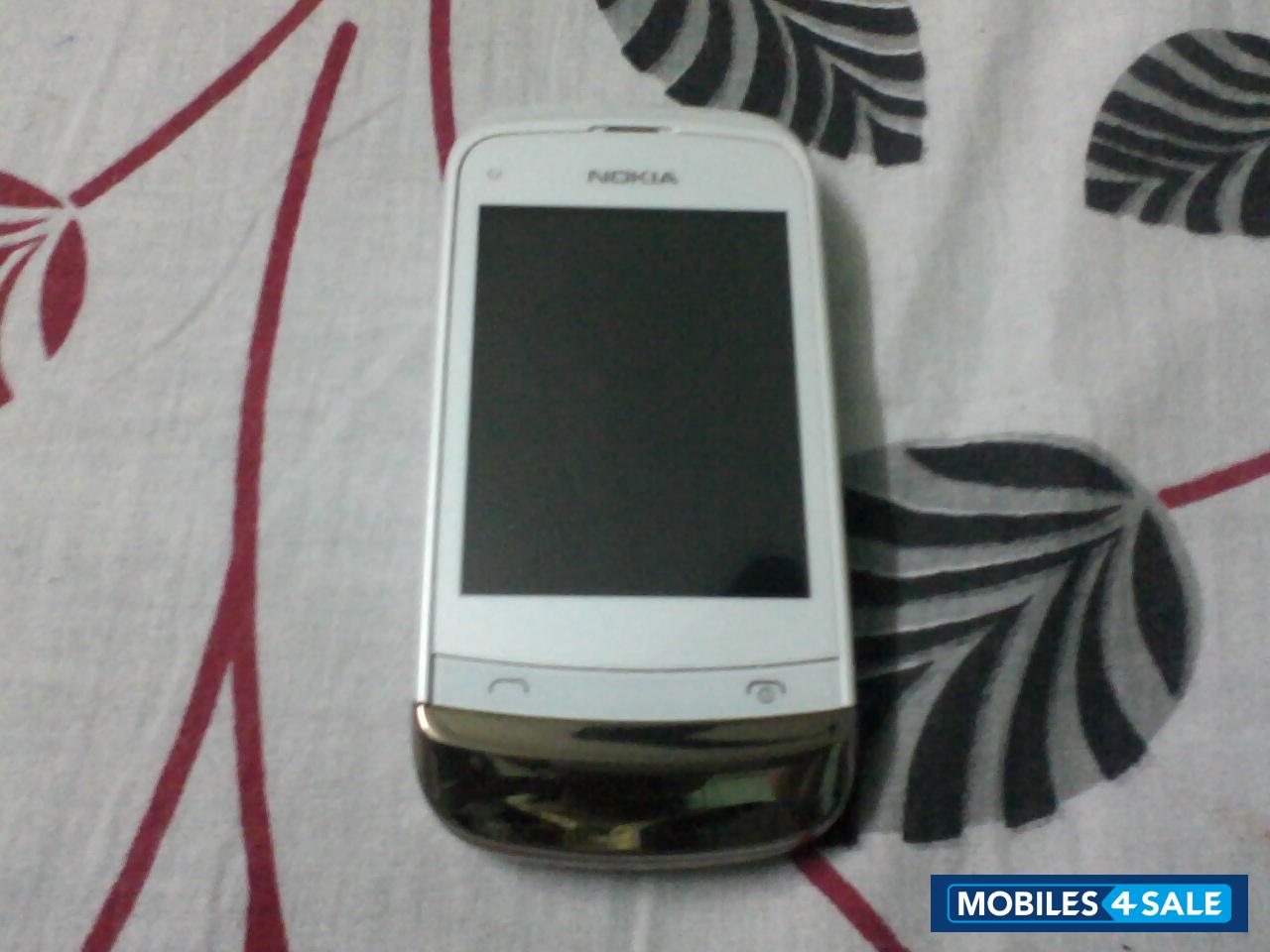 Golden White Nokia C2-03