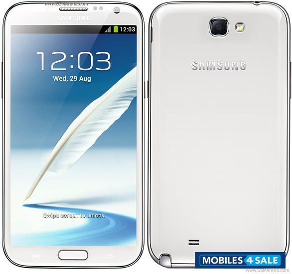 Diamond White Samsung Galaxy Note 2