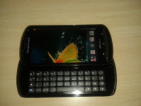 Black Sony Ericsson Xperia pro