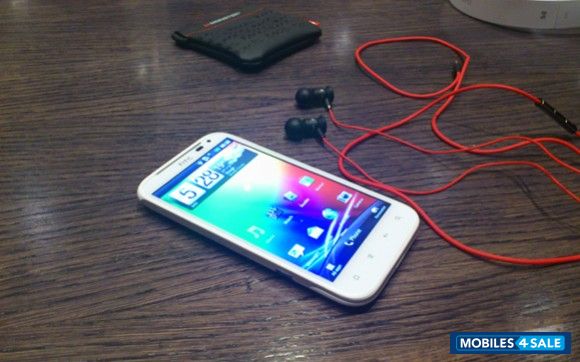 White HTC Sensation XL