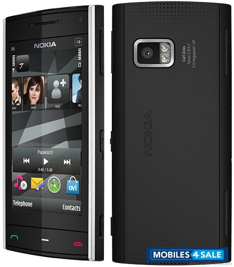 Black Nokia X6