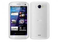 White Micromax Canvas A100