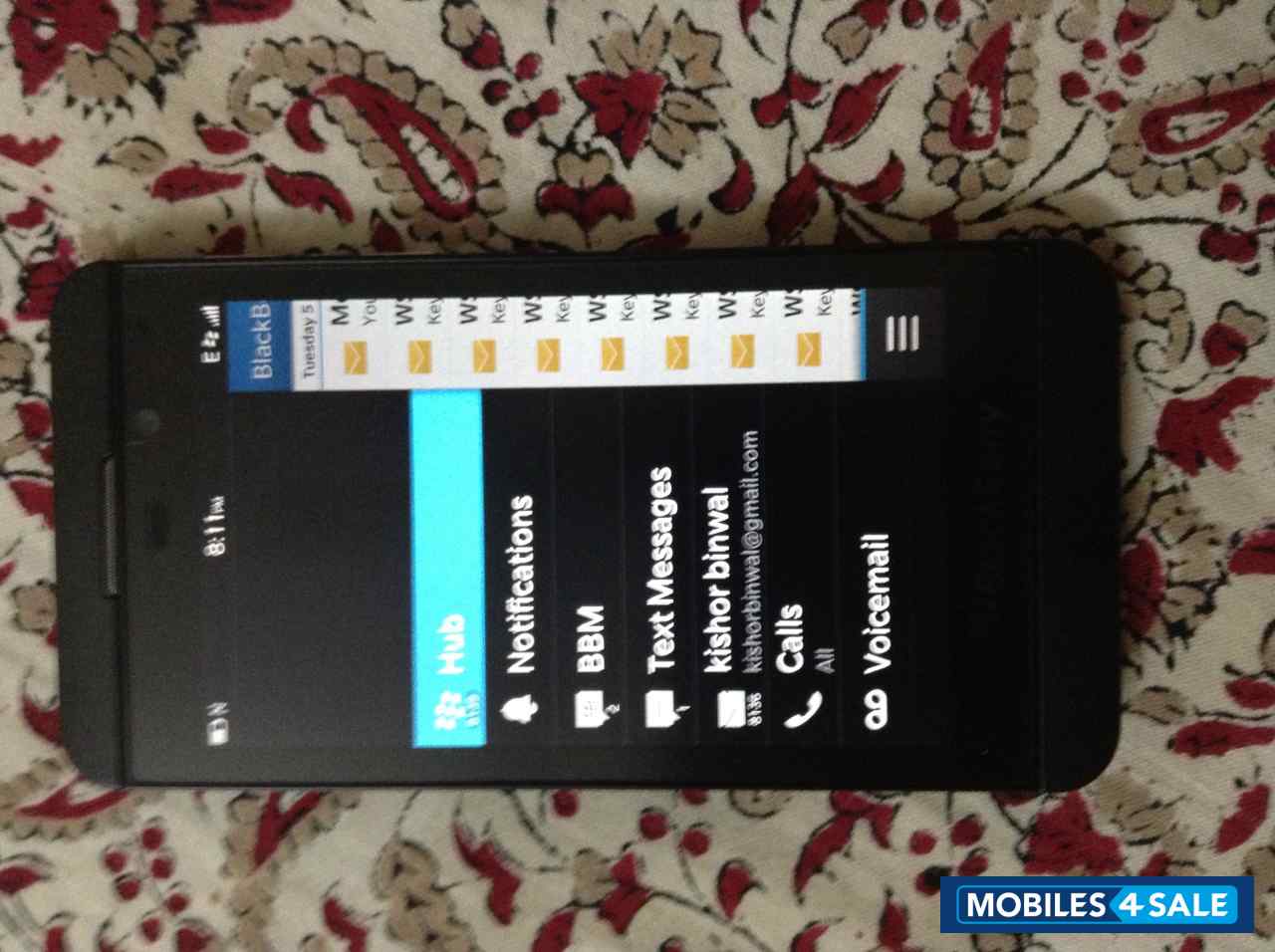 Black BlackBerry Z10