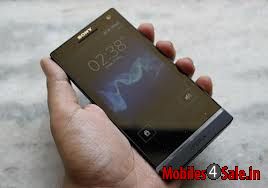 Black Sony Xperia SL