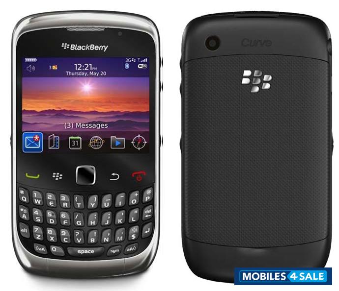 Black BlackBerry Curve 9300